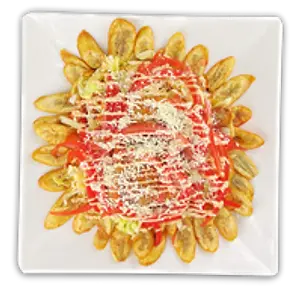 Pollo con Tajadas