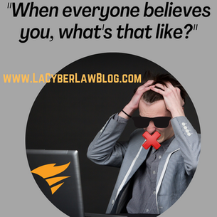 “When everyone believes you, what’s that like?”