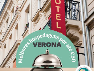 3 Lugares para se se hospedar em Verona gastando até €100 por noite
