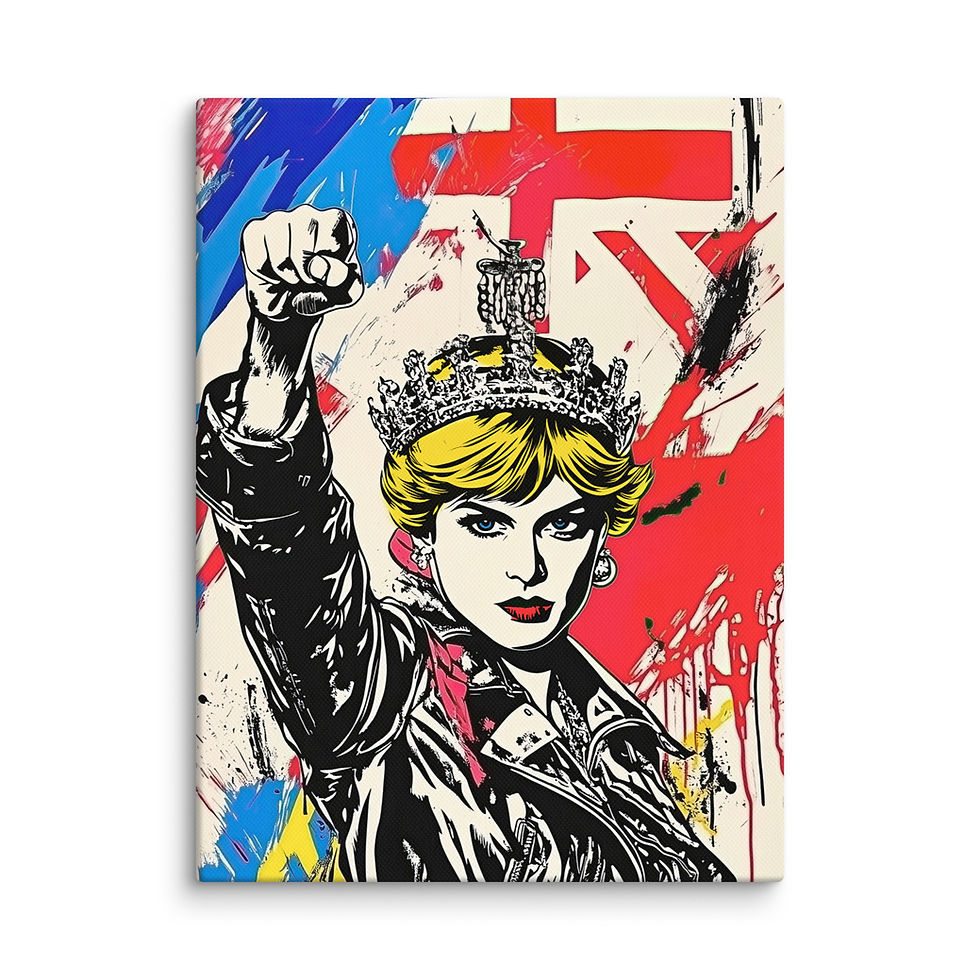 Thumbnail: Rebel Princess Canvas