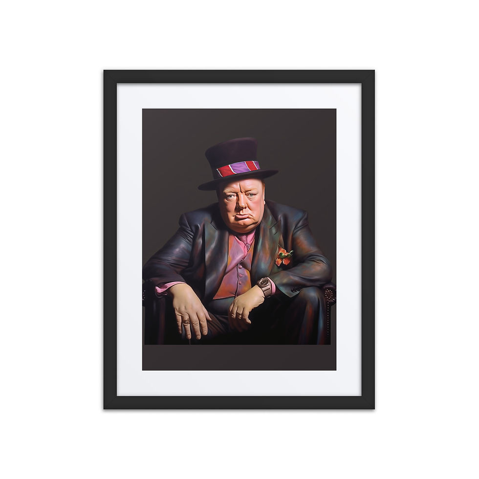 Thumbnail: Winnie the Pimp Framed poster