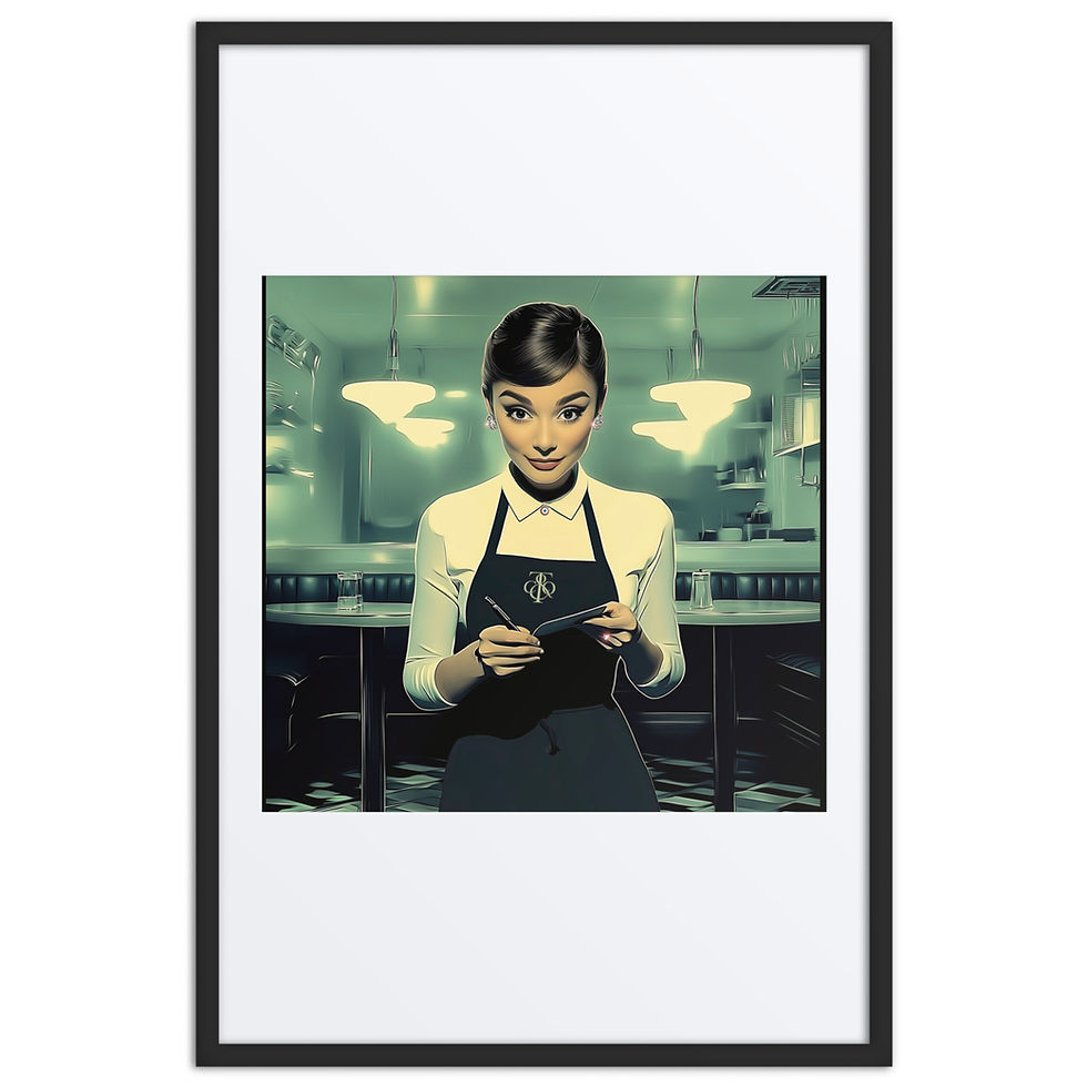 Thumbnail: Breakfast at Tiffany’s Framed poster
