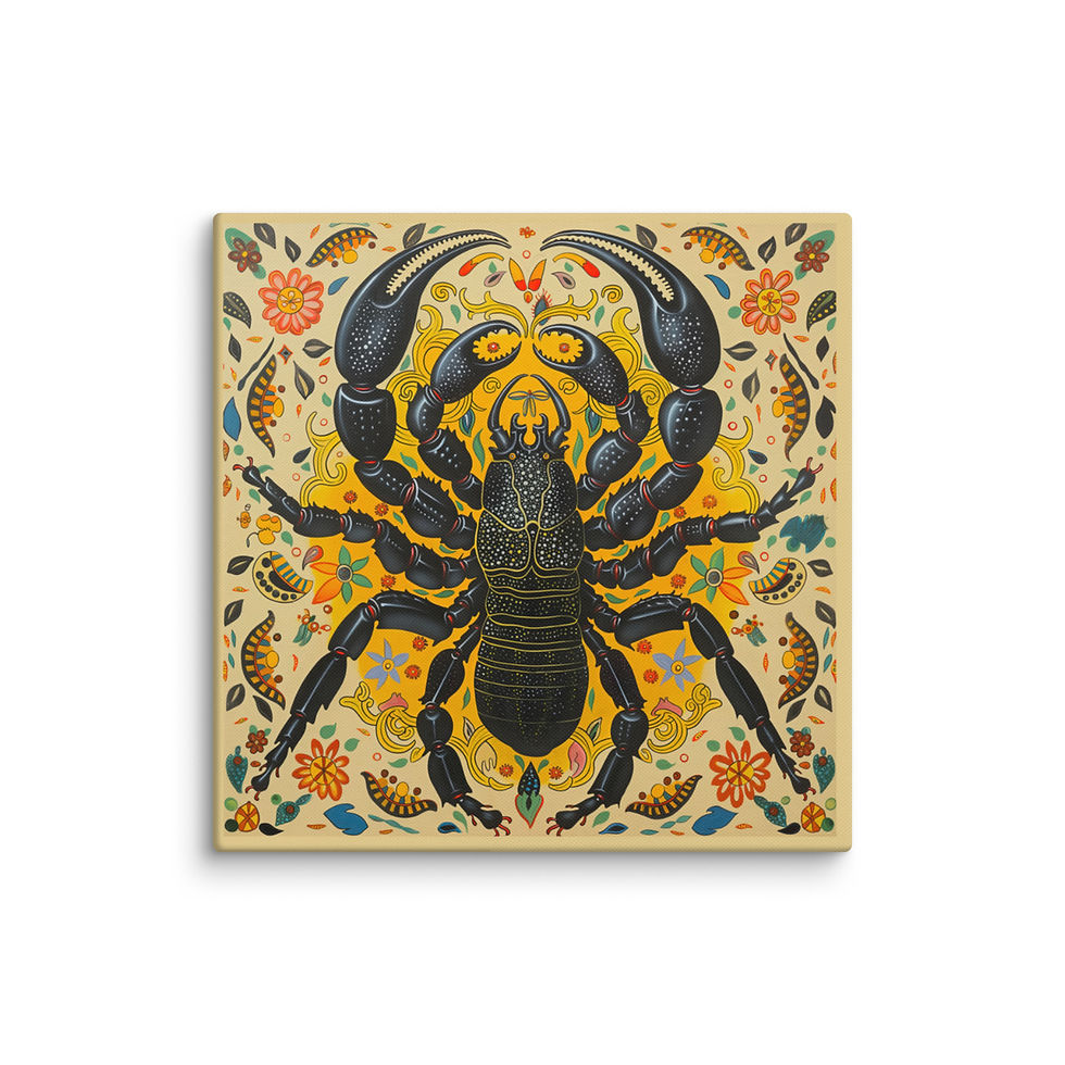 Thumbnail: Scorpion's Gold Canvas