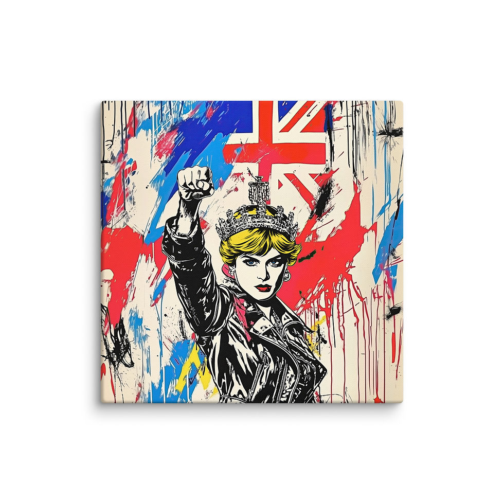 Thumbnail: Rebel Princess Canvas