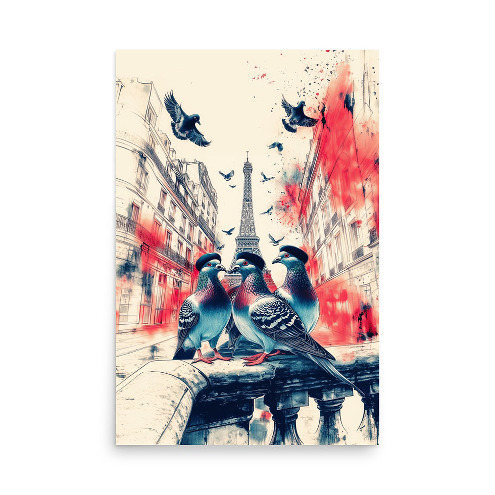 Thumbnail: Pigeons of Paris Poster