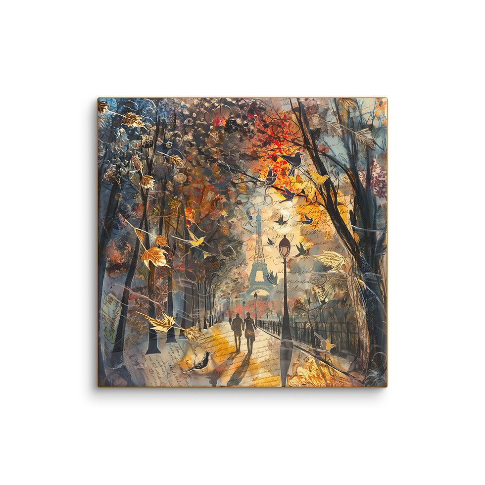Thumbnail: L'amour de Paris Canvas