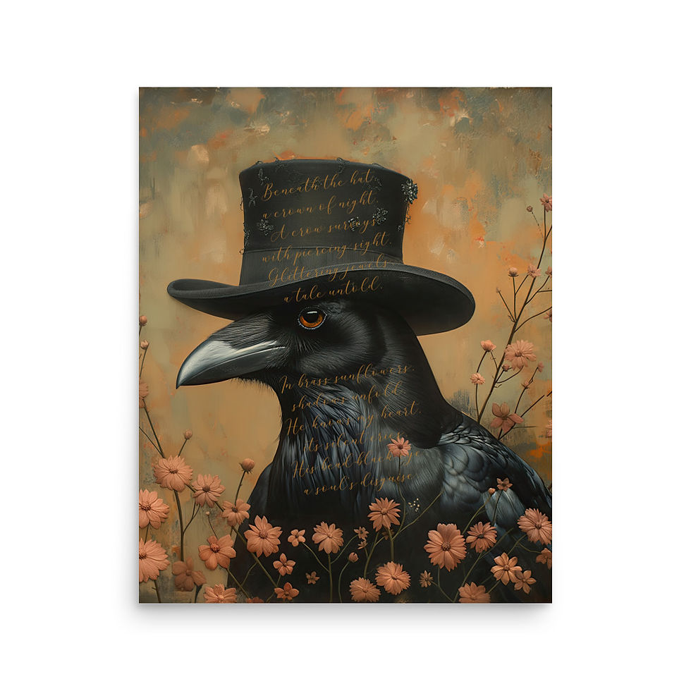 Thumbnail: Poe Crow Poster