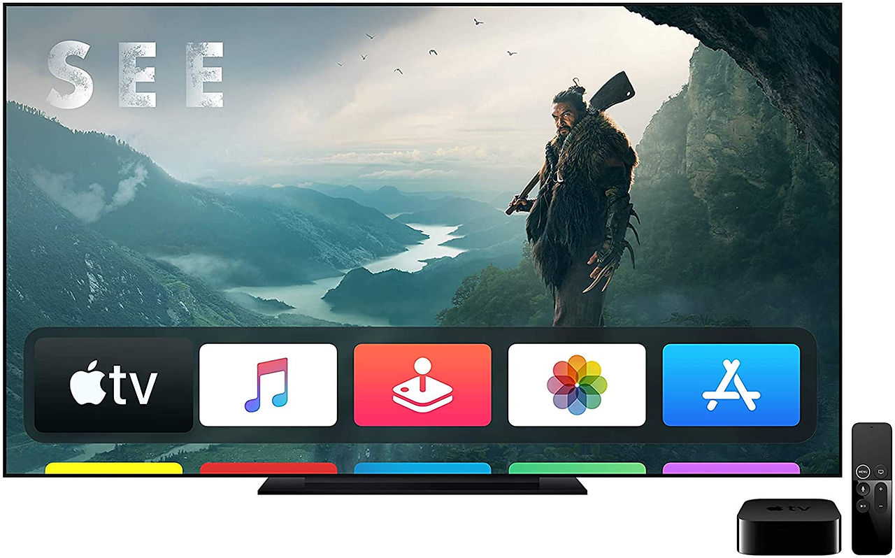 תפריט Apple tv