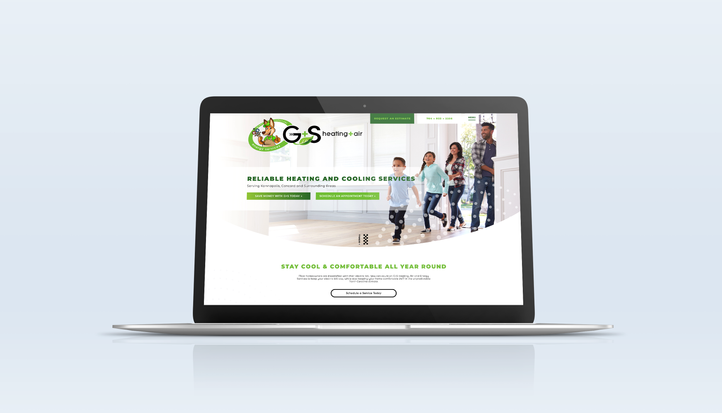 G+S Heating and Air Website