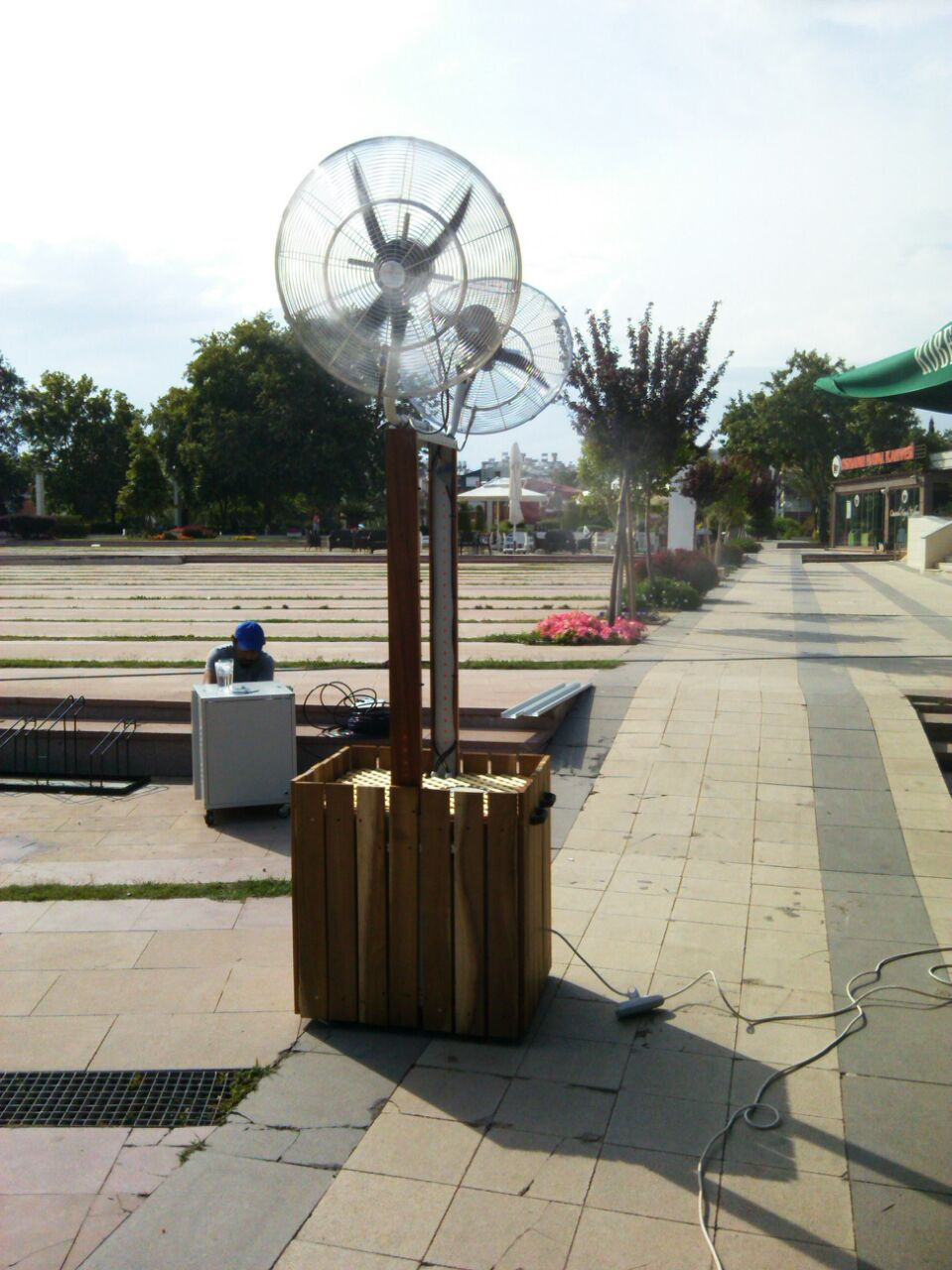 Küçük resim: Mobil Açık Alan Serinletme Cihazı