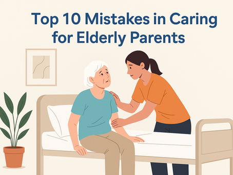 10 Common Elderly Care Mistakes Family Members Make