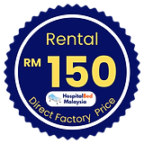 Rent Hospital Bed Malaysia at RM150 with direct factory price