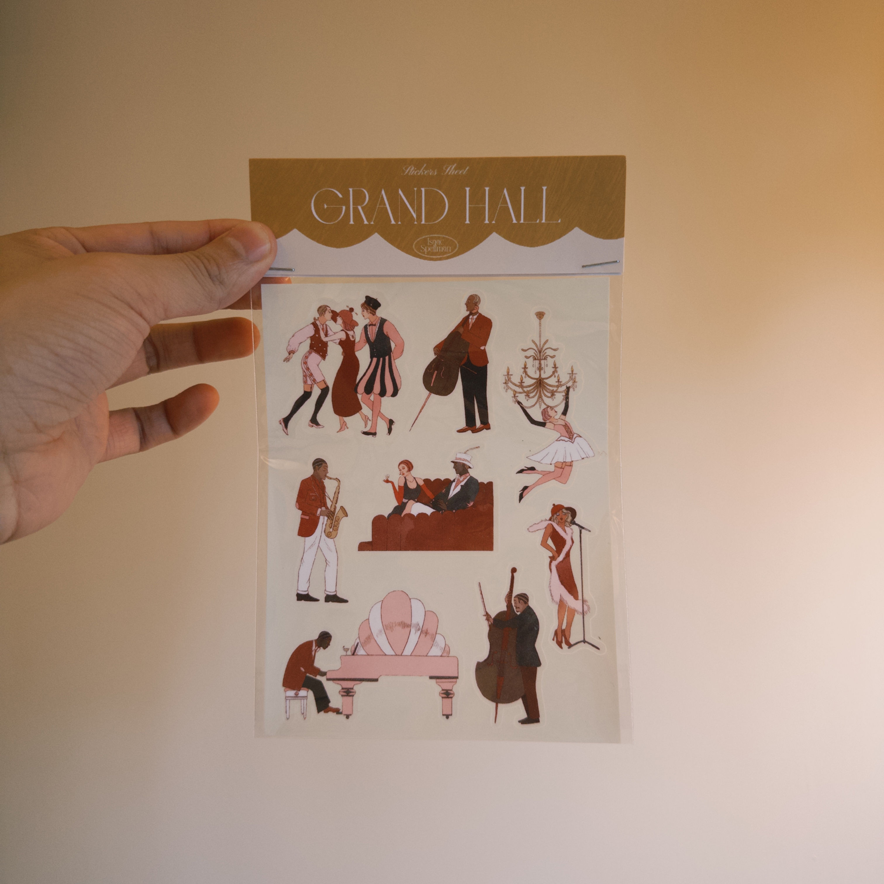 Grand hall stickers pack