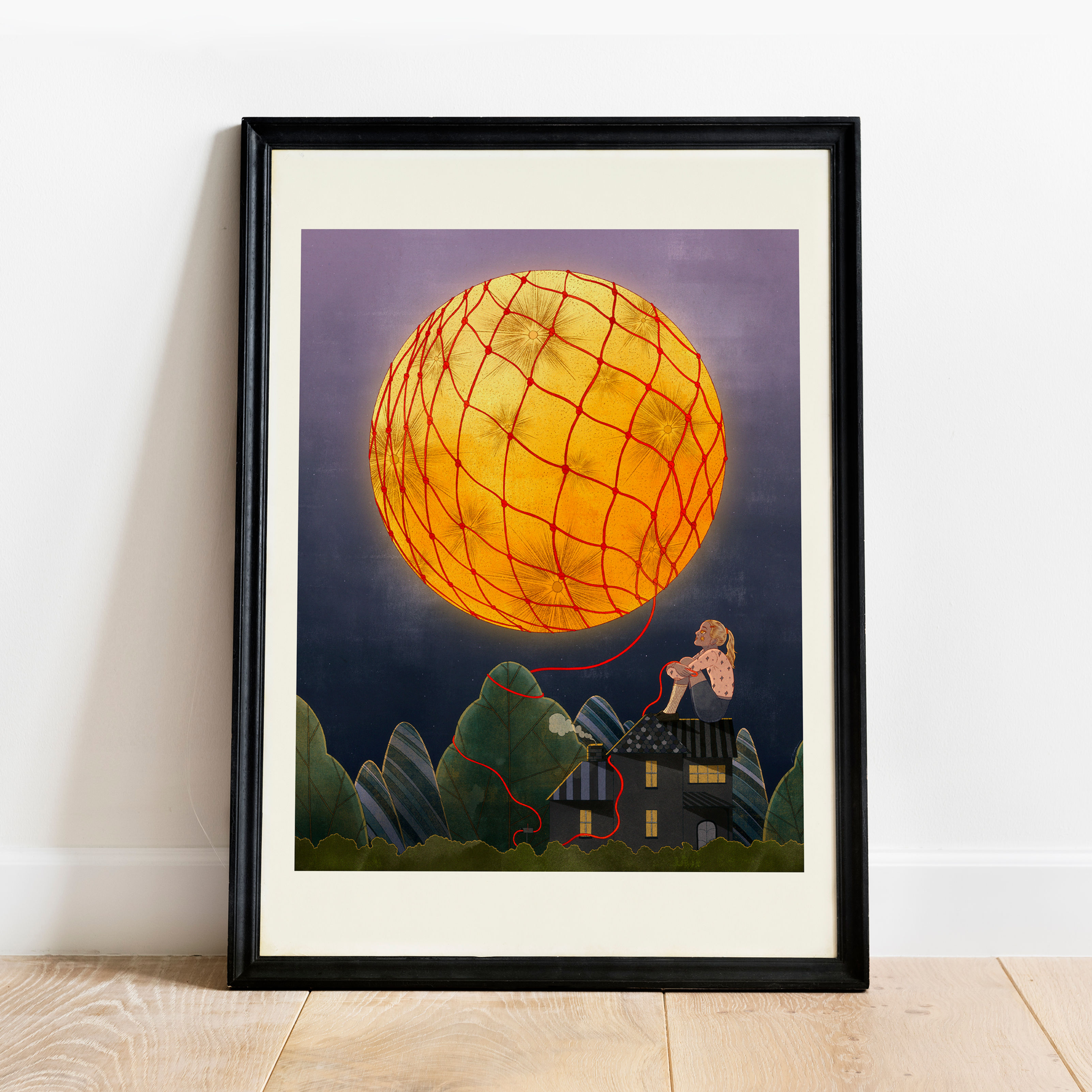 Can the moon be mine? Giclée print Limited Edition of 100