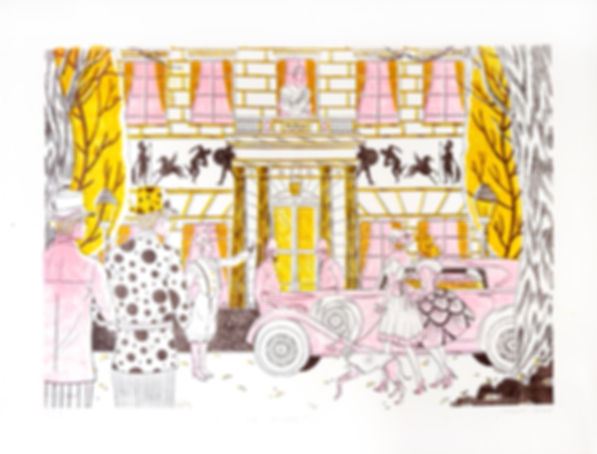 The Arrival Photolithography print Limited Edition of 7