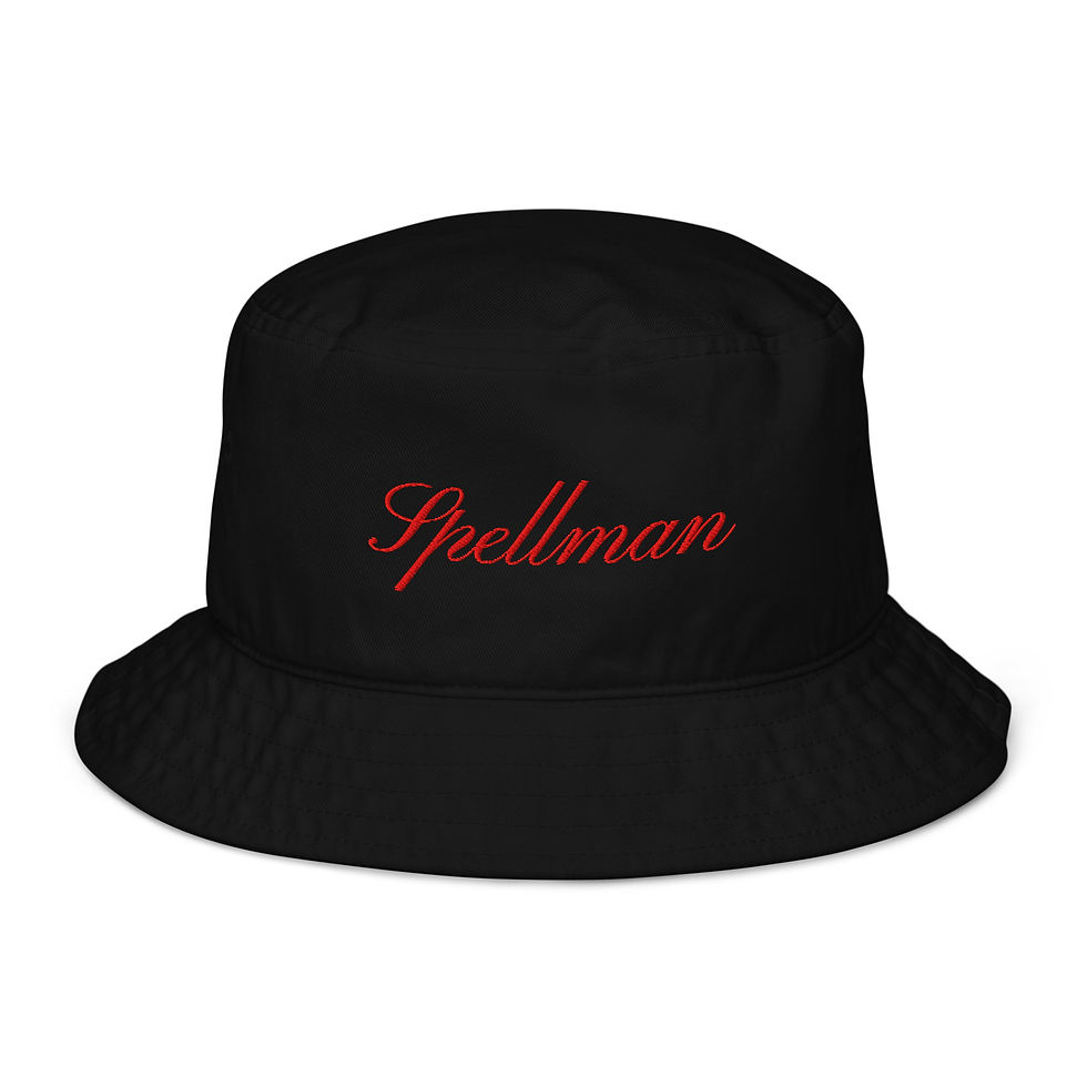 Thumbnail: Spellman Embroidery Organic Bucket Hat