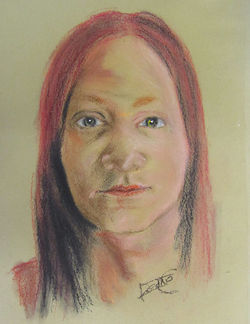 Portrait, Pastell