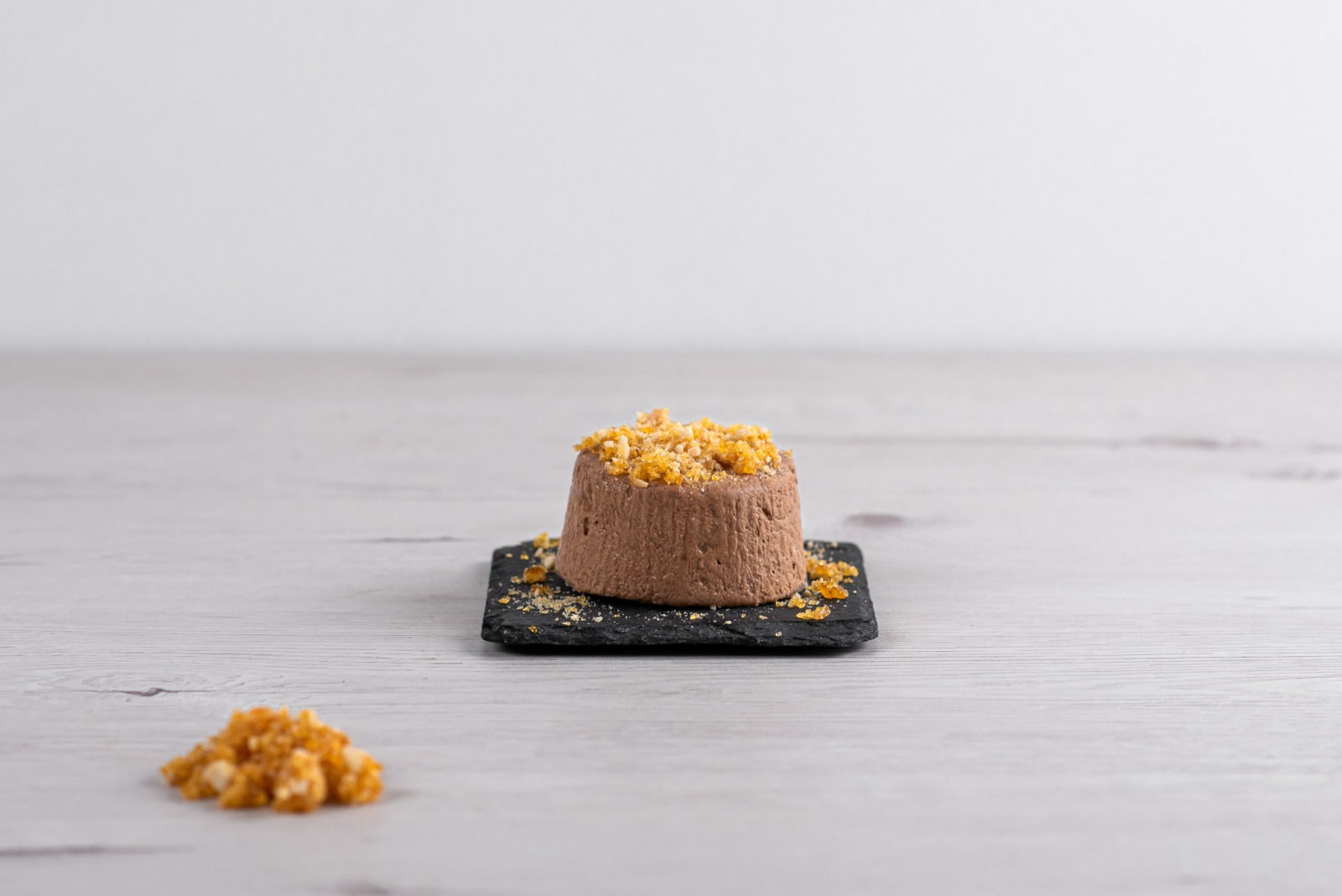 Mousse de Avelã e Chocolate c/ Praliné