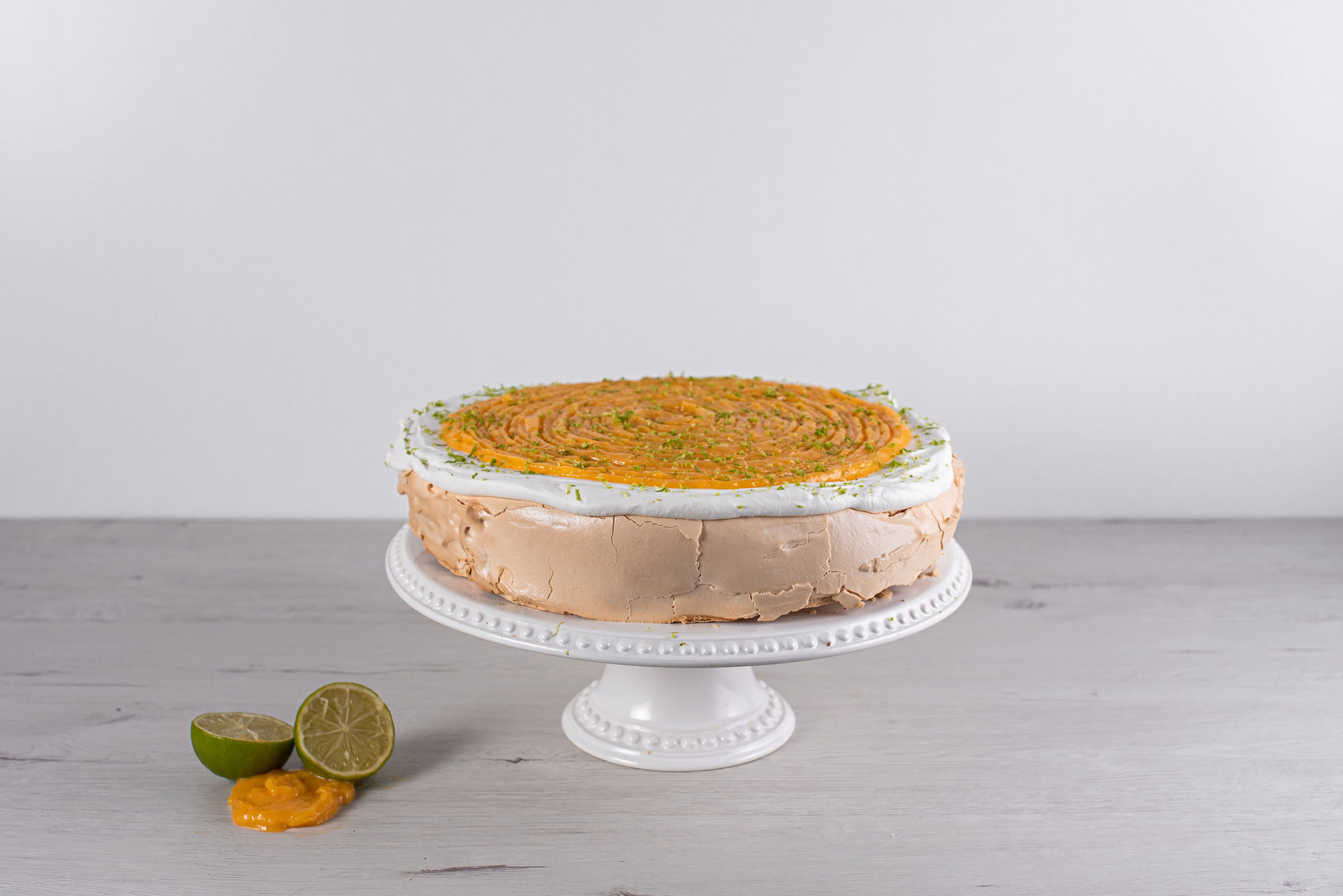 Pavlova c/ Lime Curd