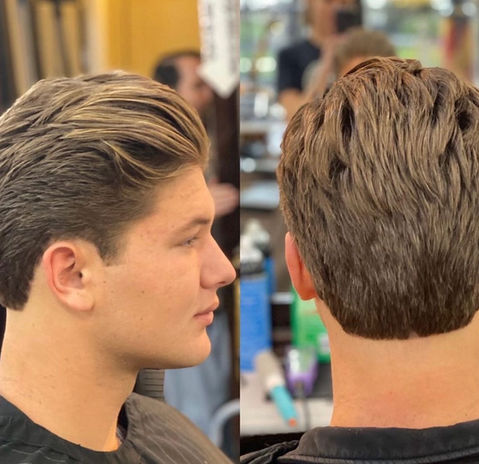 Client's Haircut done by 3L Barber Co - Best Barbershop in Boston South End