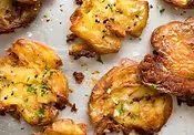 Ultra Crispy Smashed Potatoes