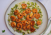 Easy Shrimp, Rice, and Peas
