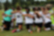 Children from Golden Ball Soccer Academy in Hampton Roads, Virginia