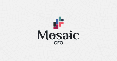 Mosaic CFO logo by House of MKTG