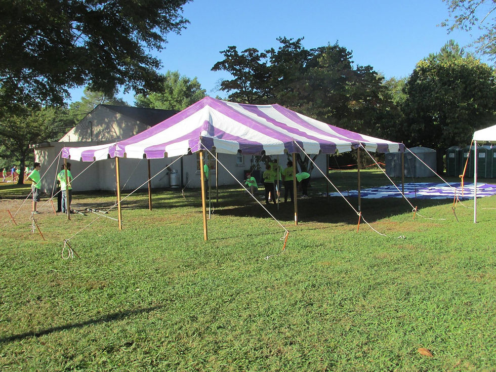 Beef Fest Set Up