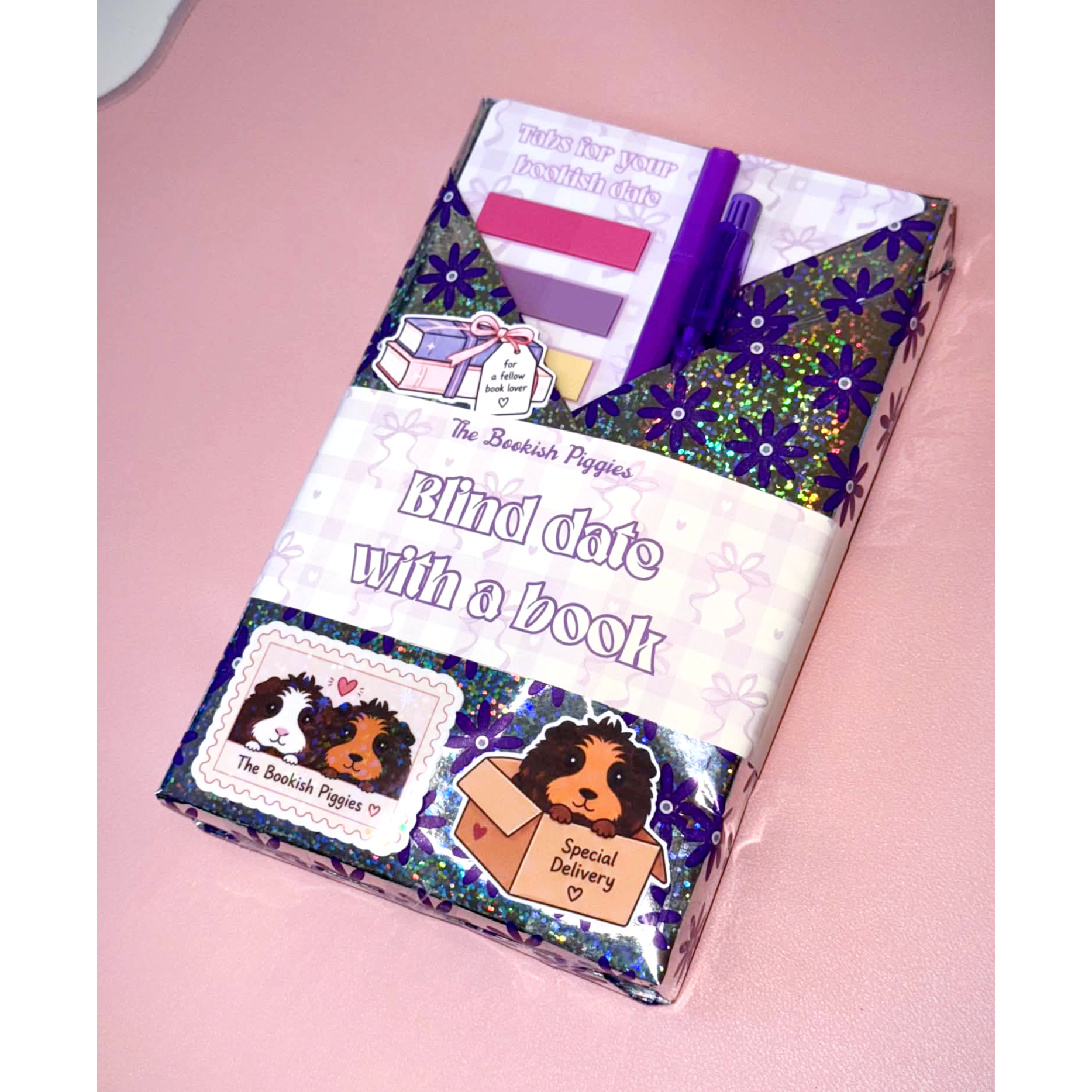 Blind date with a book - The Purple Piggie ππΉ
