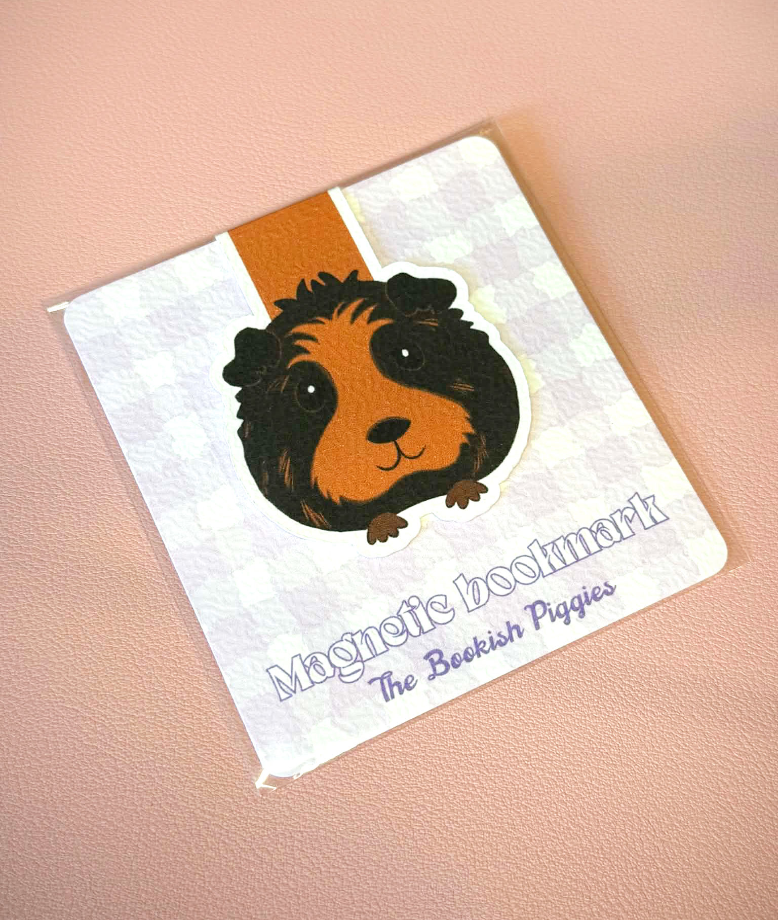 Purple Piggie Magnetic Bookmark πΉπ