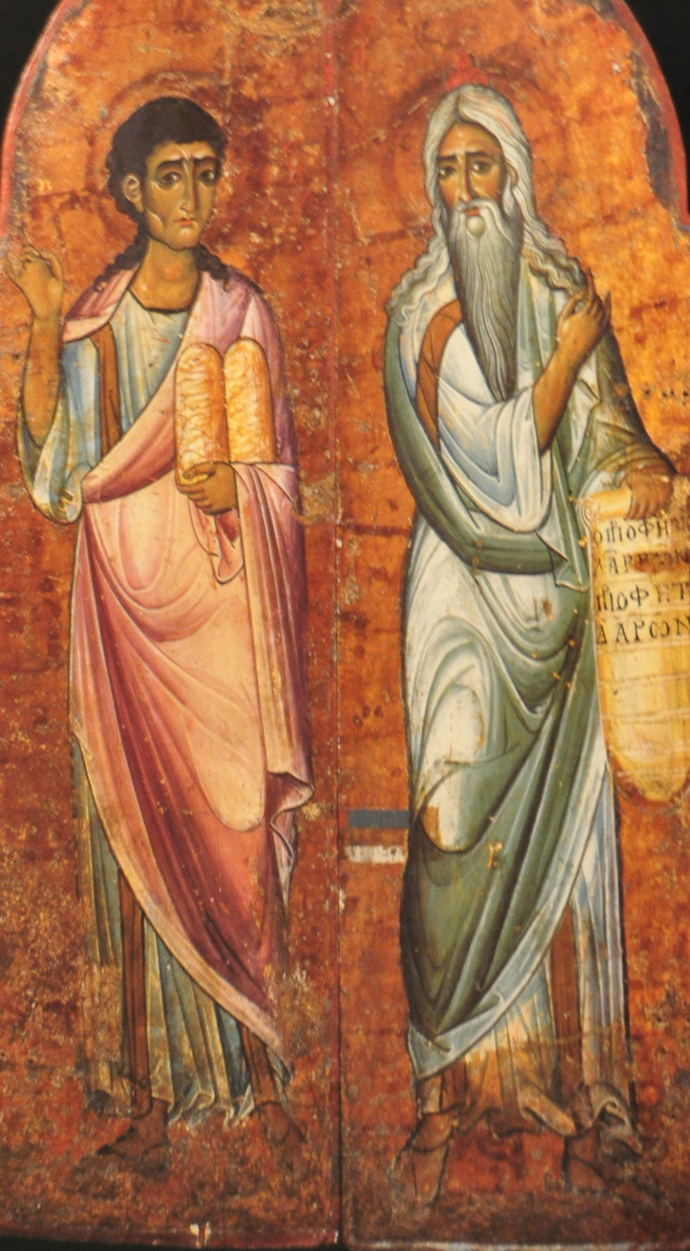 Moses and Aaron | Icon 13th Century | @Ted flickr
