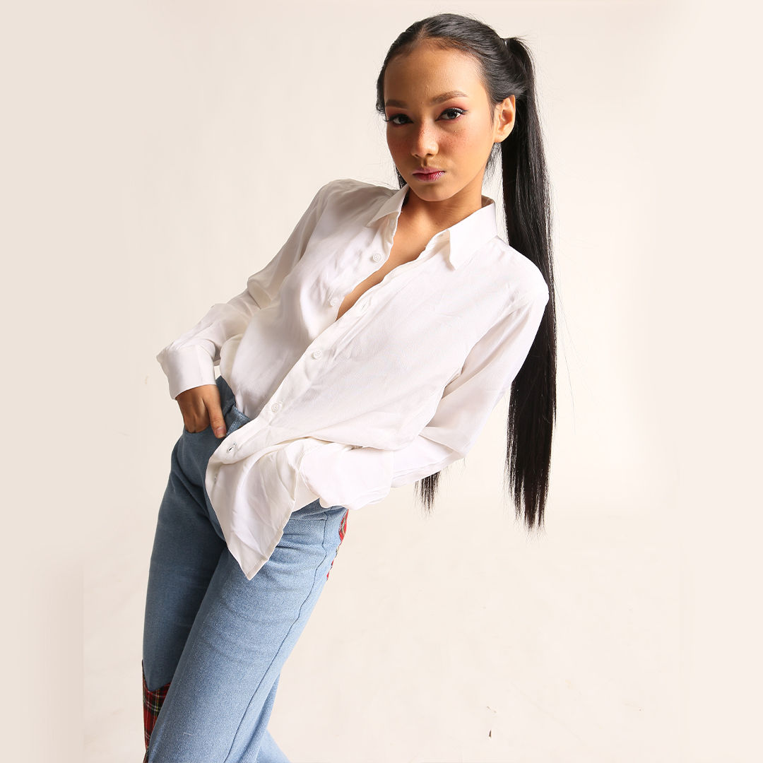 White Button-Up Shirt