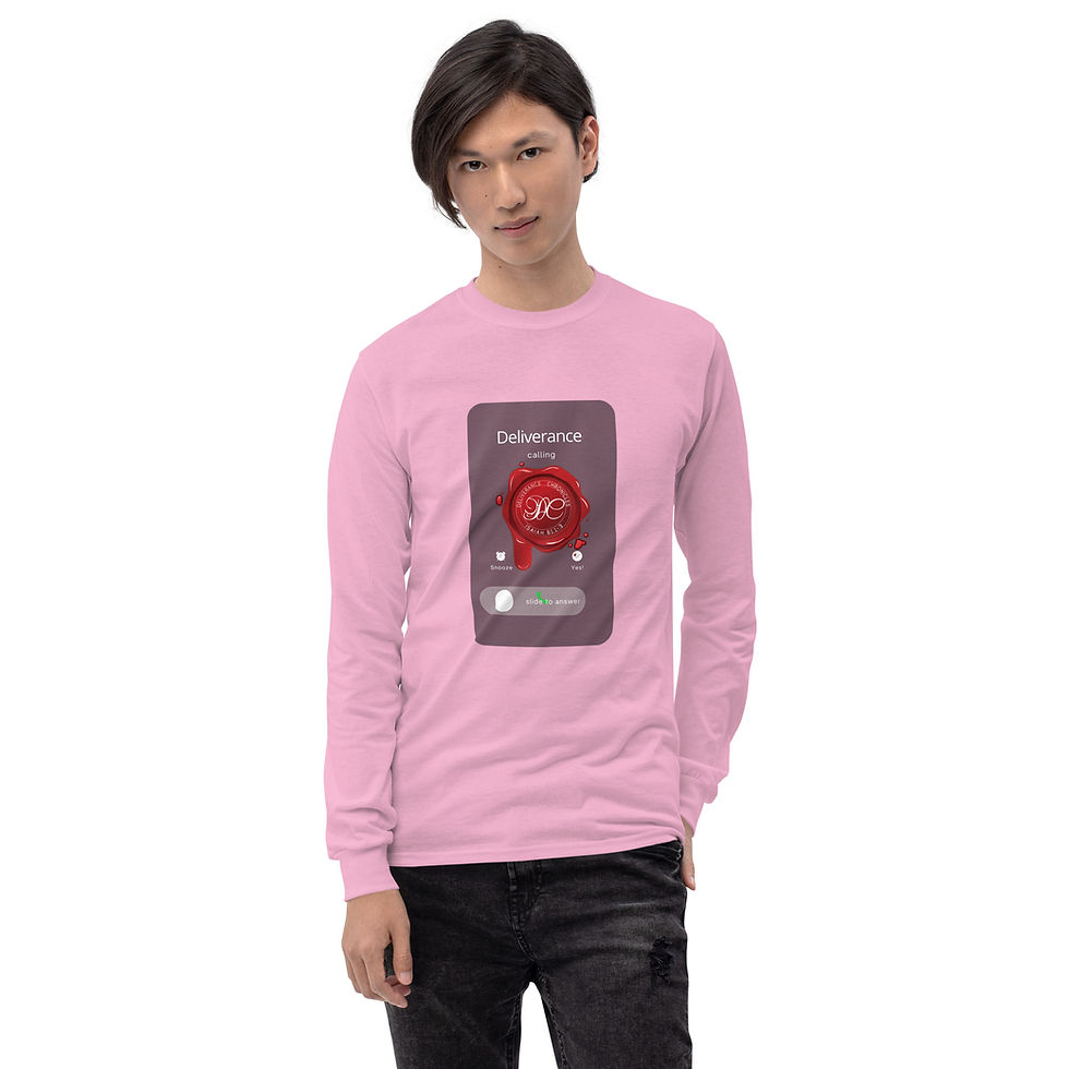 Thumbnail: Deliverance is calling Long Sleeve Shirt