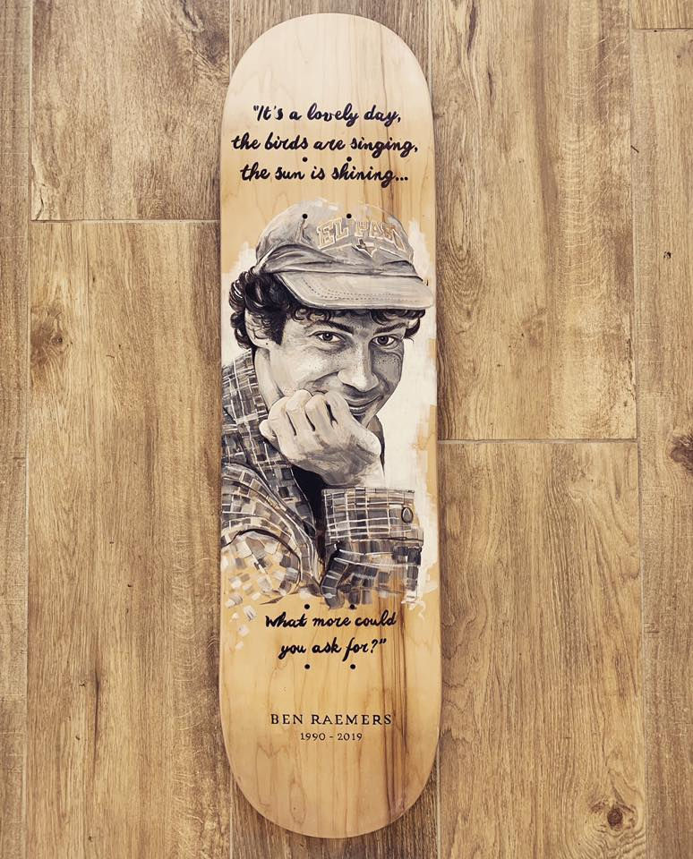 Luke McDonnell - Skateboard Deck - In memory