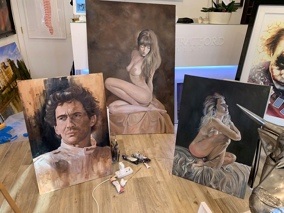 Nudes and Ayrton Senna - Gallery collection