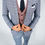 Thumbnail: Gentle men slim fit 3psc suits