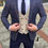 Thumbnail: Gentle men slim fit 3psc suits