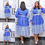Thumbnail: Elegant ladies colorful dress