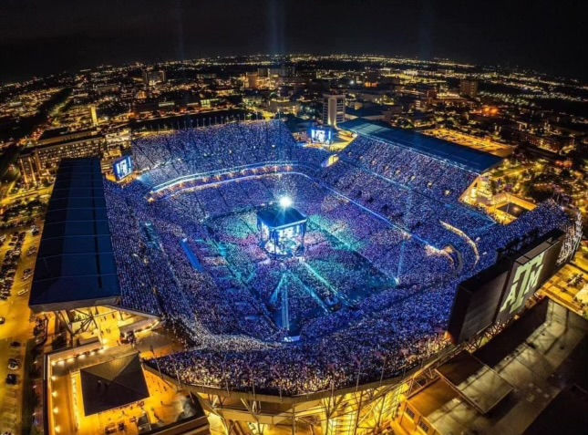 Concert stage design