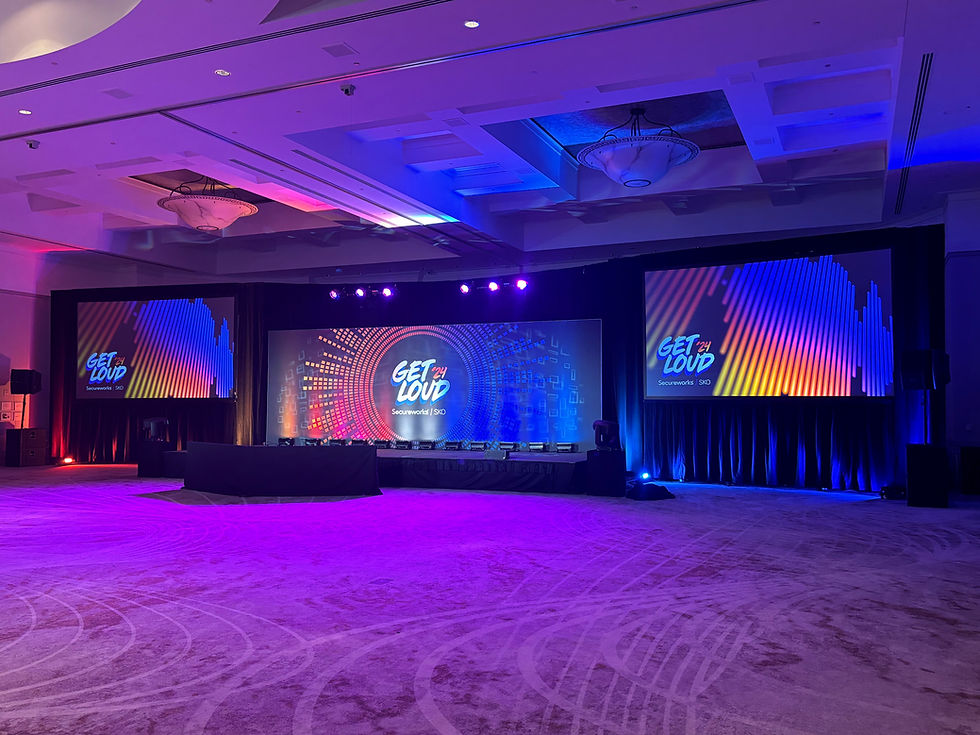 In-house AV solutions for convention centers
