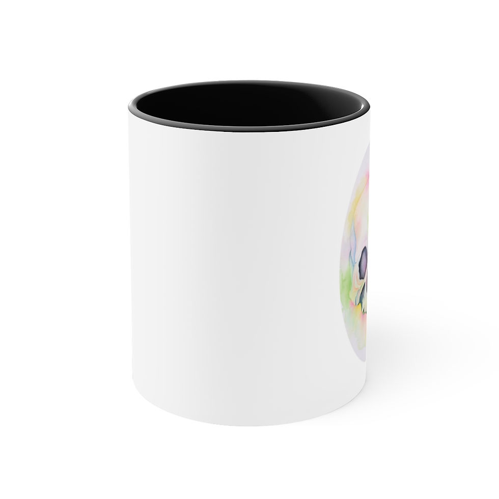 Thumbnail: 11oz Skull Accent Coffee Mug 