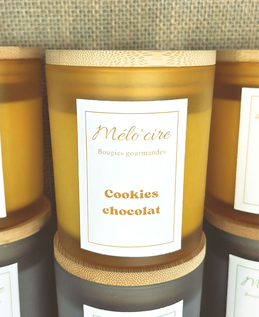 Bougie Cookies chocolat