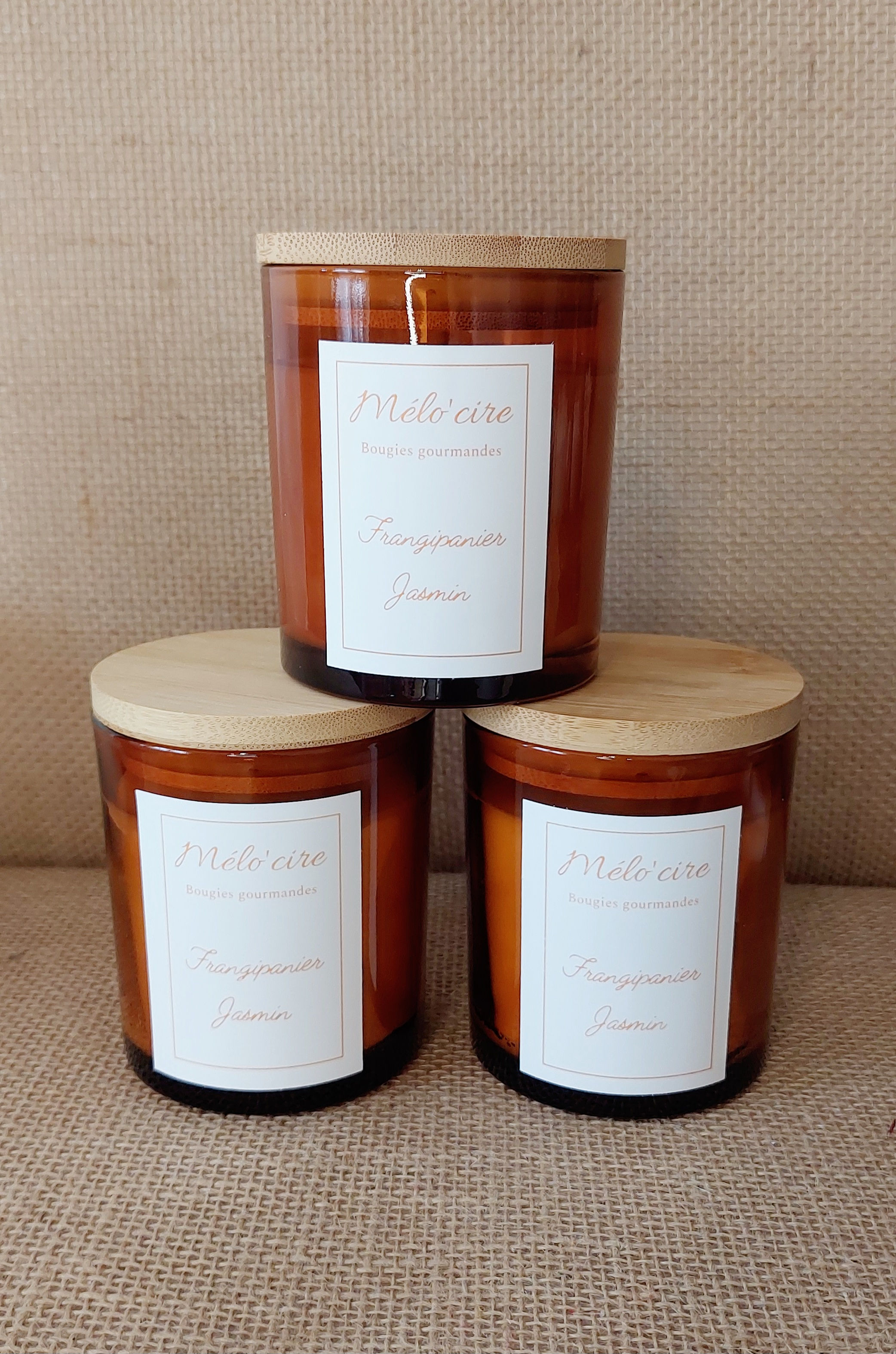 Bougie Frangipanier Jasmin