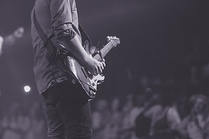 Hands on the Guitar