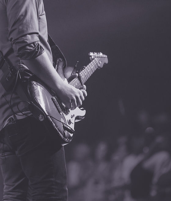 Hands on the Guitar
