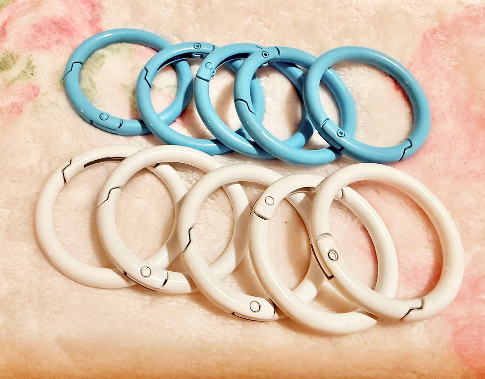 Thumbnail: 2" Spring O Ring / Purse Clip