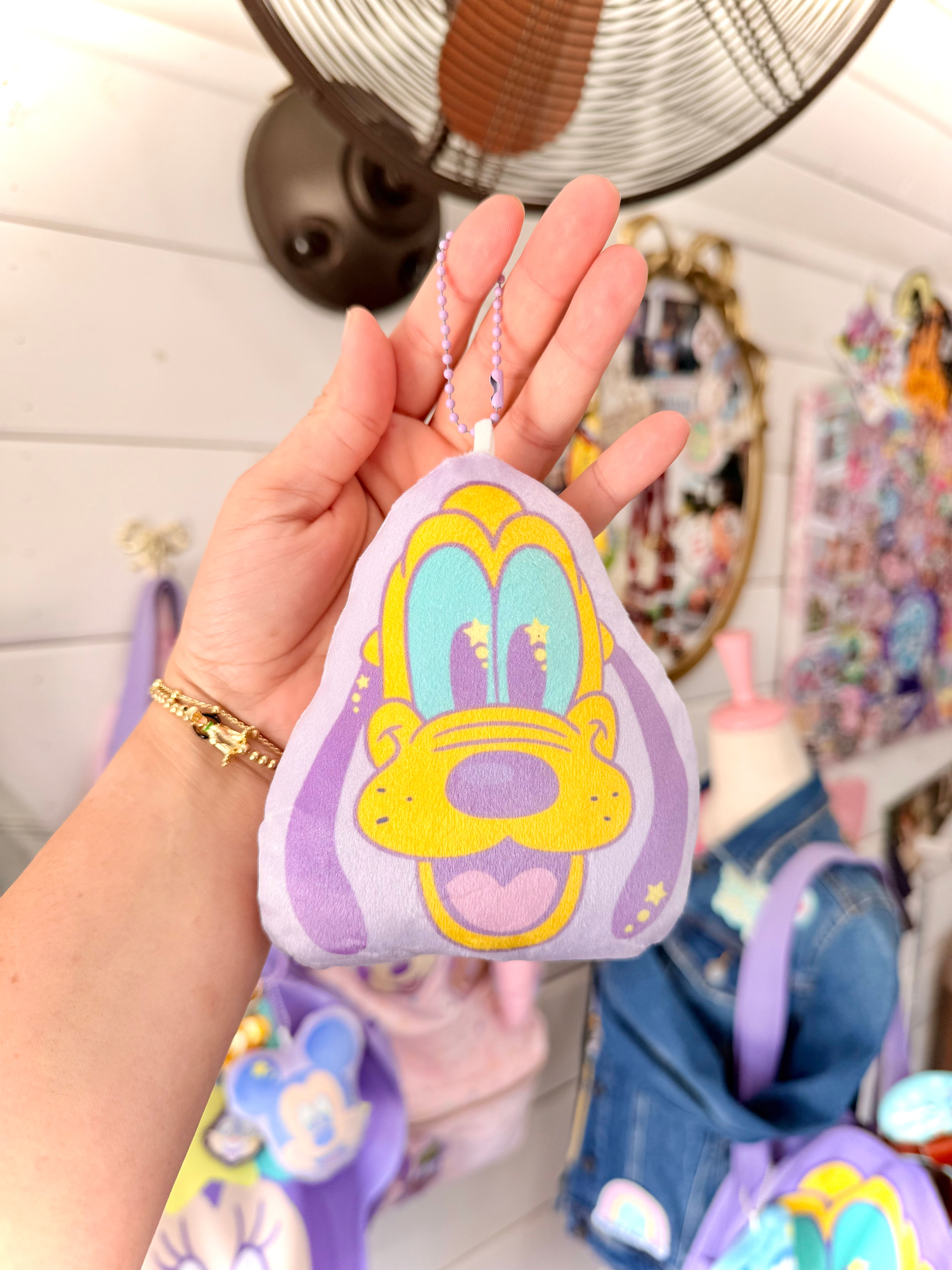 Pastel Dog Pillow Plush Charm