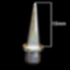 15mm Conical Pyramid Track & Field replacement spike