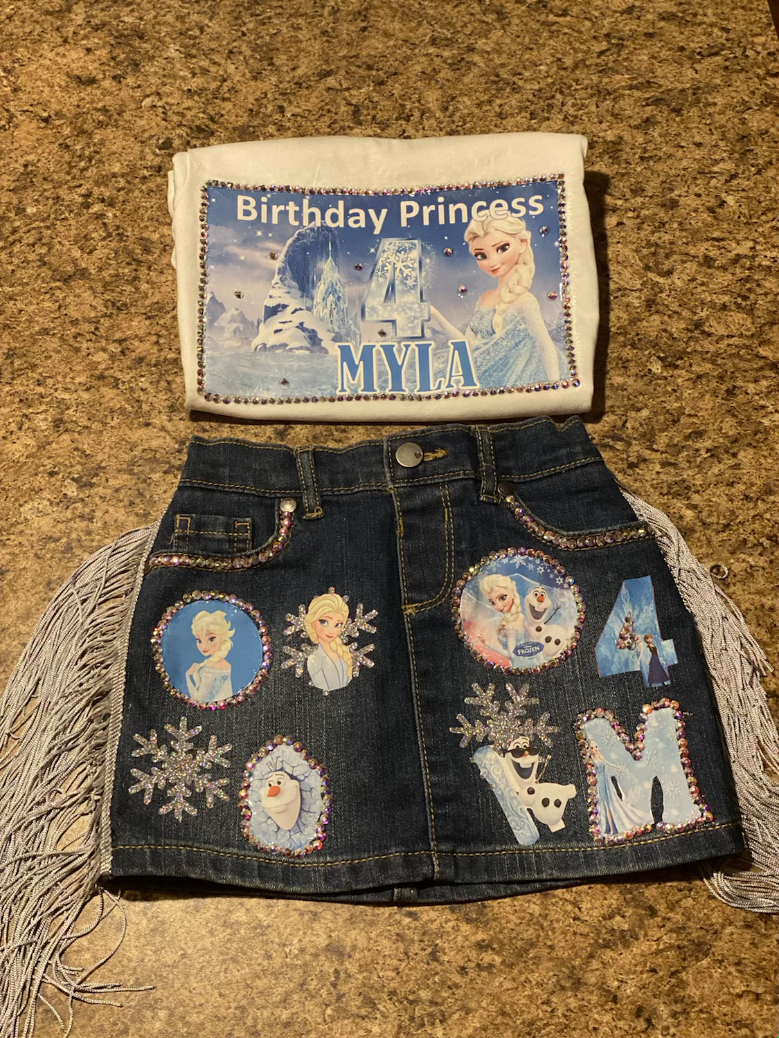 Any theme Denim and Top